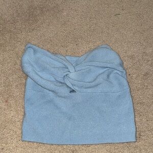 Women's Blue Tube Top